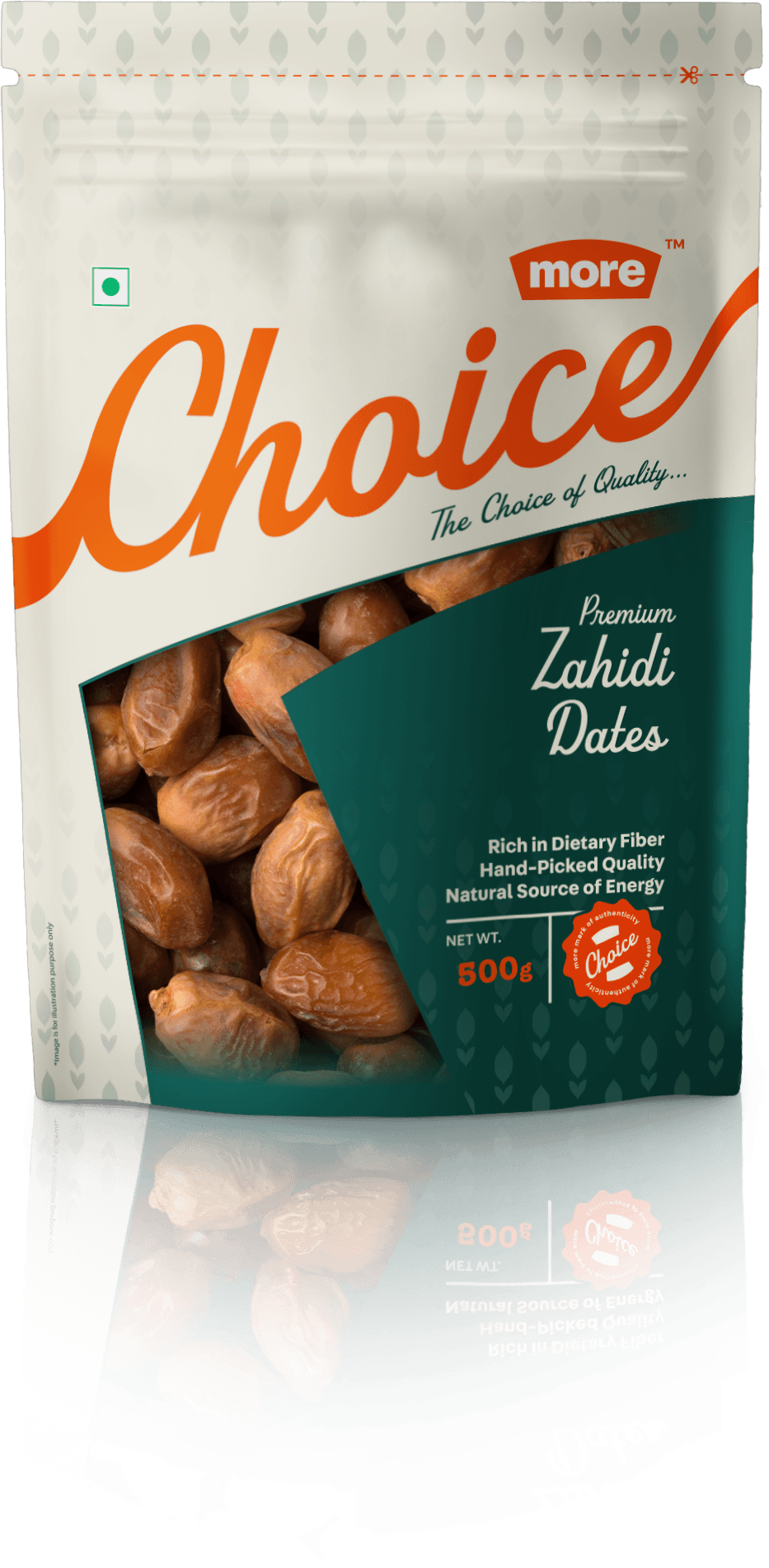 More Choice Zahidi Dates Front View